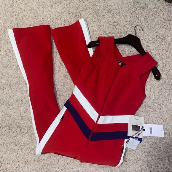 Perfect Moment Jackets & Blazers - Perfect Moment Ski Suit Sleeveless Vest Waterproof Red White NWT XS Snow Suit